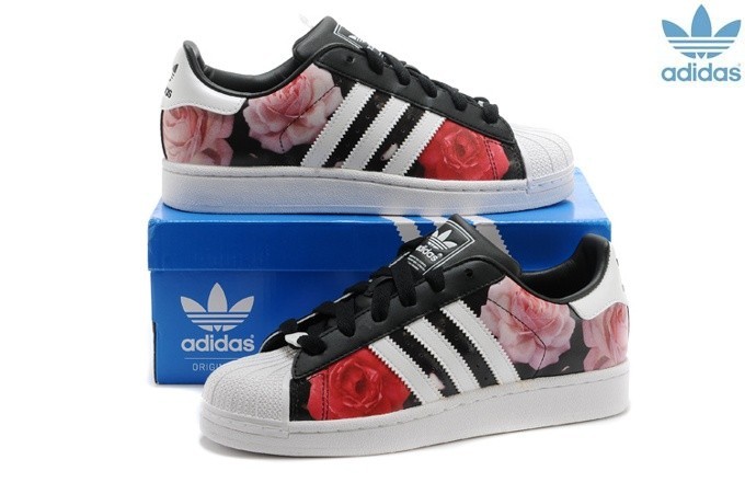 Adidas Superstar Femme Fleur